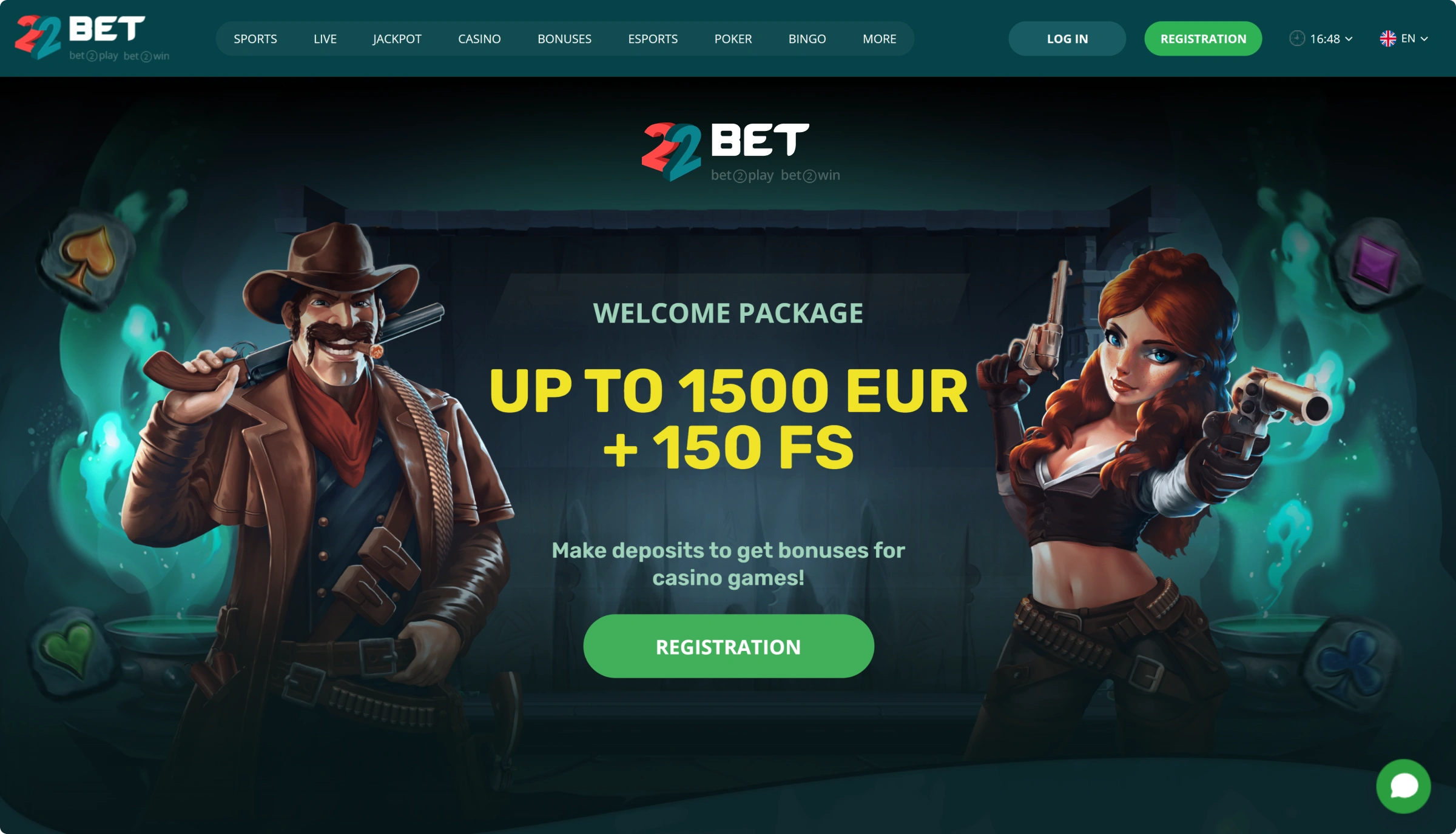 22Bet Bookmaker